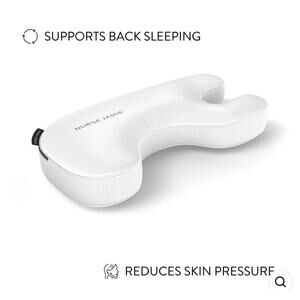 Nurse Jamie Beauty Bear Memory Foam Skincare Pillow White NEW